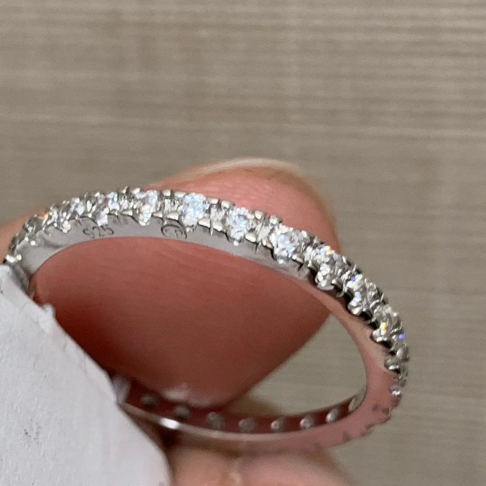 ADORNIA Single Eternity Band